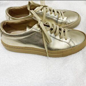 Common Projects Gold Sneakers